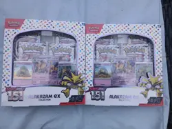 Pokemon Scarlet & Violet 151 Alakazam EX Collection Box Lot of 2 - Image 2