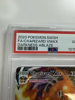 2020 Pokemon Charizard VMAX 020/189 Darkness Ablaze Full Art Trading Card Game - Image 2