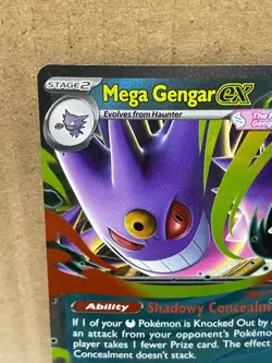 Mega Gengar ex 56/94 Double Rare NM Pokemon Phantasmal Flames - Image 2