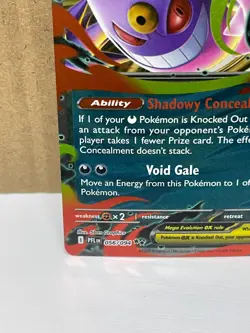 Mega Gengar ex 56/94 Double Rare NM Pokemon Phantasmal Flames - Image 5