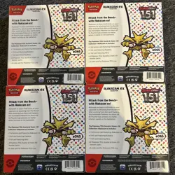 (LOT OF 4)Pokemon TCG 151 Alakazam Ex Collection Box FACTORY SEALED 🔥 - Image 2