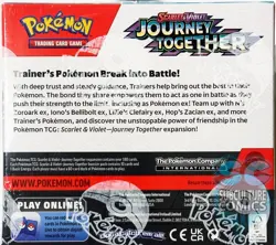 Pokemon TCG Scarlet & Violet Journey Together Enhanced Booster Box Sealed SV09 - Image 2