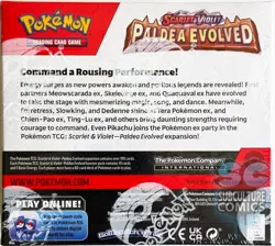 Pokemon TCG Scarlet Violet Paldea Evolved Booster Box Factory Sealed SV02 - Image 2