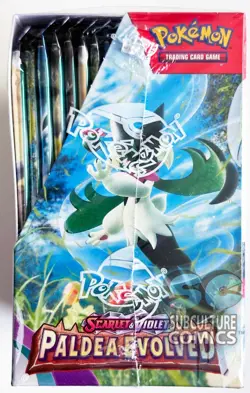 Pokemon TCG Scarlet Violet Paldea Evolved Booster Box Factory Sealed SV02 - Image 3