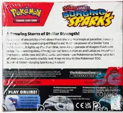 Pokemon TCG Scarlet Violet Surging Sparks Booster Box Factory Sealed SV08 - Image 2