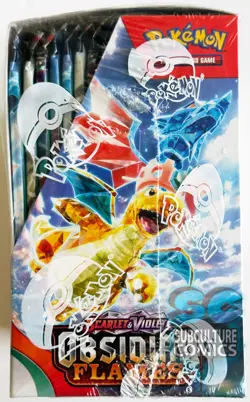 Pokemon TCG Scarlet & Violet Obsidian Flames Booster Box Factory Sealed SV03 - Image 2