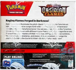 Pokemon TCG Scarlet & Violet Obsidian Flames Booster Box Factory Sealed SV03 - Image 3