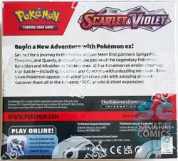 Pokemon TCG Scarlet Violet Base Set Booster Box Factory Sealed SV01 - Image 2