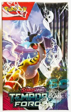 Pokemon TCG Scarlet & Violet Temporal Forces Booster Box Factory Sealed SV05 - Image 5