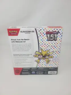 Pokemon Scarlet & Violet 151 Alakazam EX Collection Box New Sealed - Image 2