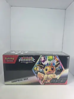 2025 Pokemon Prismatic Evolutns Surprise Box New Sealed Same Day Shipping!! - Image 2