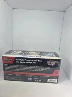 2025 Pokemon Prismatic Evolutns Surprise Box New Sealed Same Day Shipping!! - Image 4