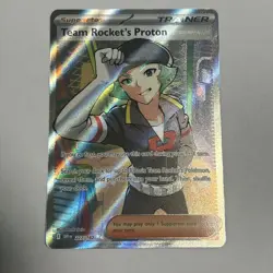 Pokemon TCG Team Roket's Proton 227/182 Destined Rivals Full Art. Pk001476 - Image 1