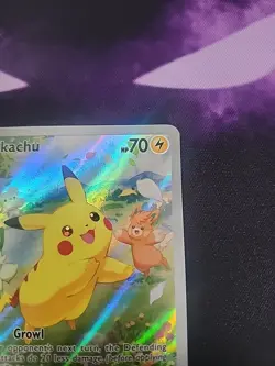 Pokemon Pikachu TCG SVP088 Black Star Promo Card NM/M Condition - Image 3