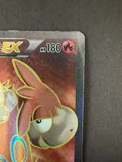 Pokemon Camerupt EX Full Art Ultra Rare Holo 180 HP 146/160 XY Primal Clash - Image 5