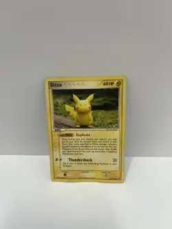 2005 Pokemon Ditto (Pikachu) 63/113 Ex Delta Species Non-Holo RARE READ - Image 1