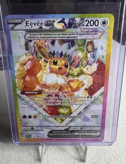 Pokemon Eevee ex 174 SVP Scarlet & Violet Promo Holo Basic 200 HP 2025 - Image 1