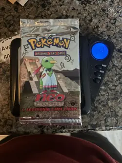Pokemon 2001 Neo Discovery 1st Edition Booster Pack SEALED HeavyU - Image 1