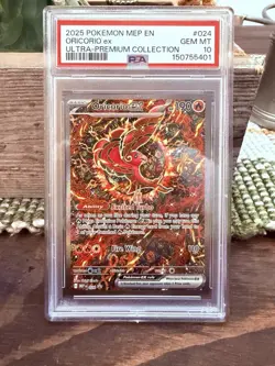 Pokemon Oricorio ex Promo Holo #024 Me Mega Evolution PSA 10 - Image 1
