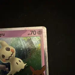 Pokemon Mimikyu Promo Cosmos Holo Trick or Trade 037/091- 70hp - ( 2 Swirls) - Image 4