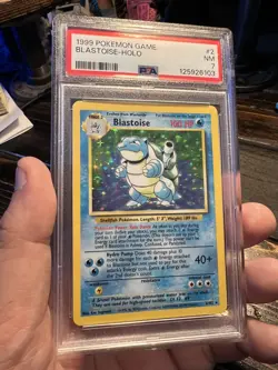 Blastoise #2/102 Holo - 1999 Pokemon Card Base Set - PSA 7 NEAR MINT - Image 1