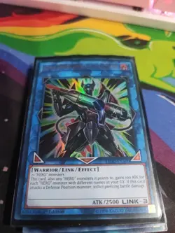 Yugioh Xtra HERO Dread Decimator LEHD-ENA00 Ultra Rare 1st Ed NM - Image 1