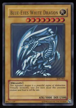 Blue-Eyes White Dragon SDK-001 Starter Deck: Kaiba Ultra Rare YU-GI-OH - Image 1