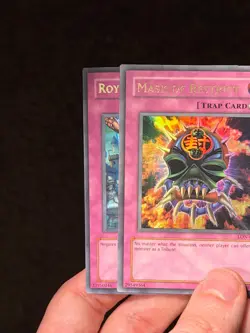 Mask of Restrict LON-018 Minor Fade Ultra Rare YU-GI-OH #2 - Image 4