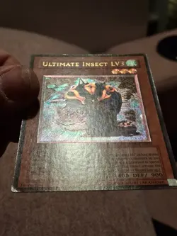 Yu-Gi-Oh Ultimate Insect LV3 UTR RDS Unlimited Euro Print MP - Image 2
