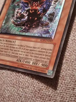 Yu-Gi-Oh Ultimate Insect LV3 UTR RDS Unlimited Euro Print MP - Image 5