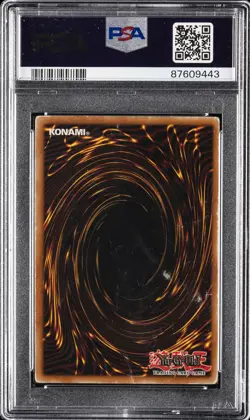 2002 YU-GI-OH! STARTER DECK: KAIBA #001 BLUE-EYES WHITE DRAGON PSA 3 - Image 2