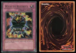 Mask of Restrict LON-018 Faded Ultra Rare YU-GI-OH #1 - Image 3