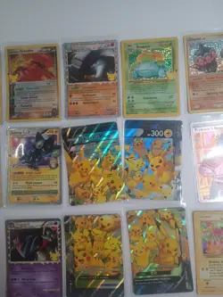 25th Pokemon Celebrations Card Lot- Holos, Pikachu, Charizard, Venusaur, V-Union - Image 4