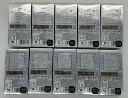 Lot of (10) Yu-Gi-Oh! TCG Japanese Limit Over Collection The Rivals Booster Box - Image 2