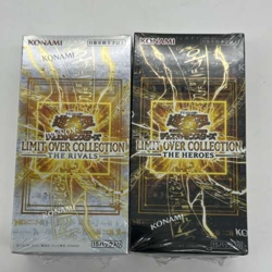 Set of (2) Yu-Gi-Oh! Japanese Limit Over Collection The Heroes & Rivals Boxes - Image 1
