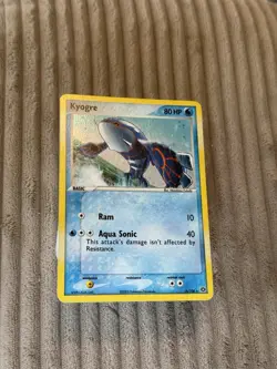 Kyogre Holo 6/106 EX Emerald 2005 Pokemon Card NM - Image 1