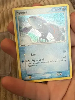 Kyogre Holo 6/106 EX Emerald 2005 Pokemon Card NM - Image 3