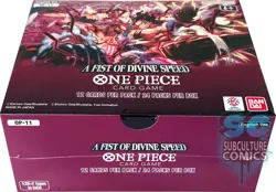One Piece OP-11 A Fist of Divine Speed Booster Box Factory Sealed 24 Packs - Image 1