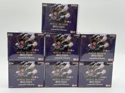 Lot of (7) One Piece TCG OP-10 Royal Blood Booster Boxes SEALED ENGLISH - Image 1