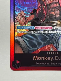 Monkey.D.Luffy ST01-001 One Piece Starter Deck 1 Straw Hat Crew - Image 4