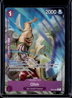 2026 One Piece Adventure on Kami's Island Ohm Alternate Art #OP15-061 - Image 1