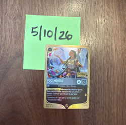Pocahontas - Steadfast Traveler - 48/P3 Promo - Disney Lorcana Wilds Unknown - Image 1