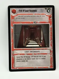 1997 Star Wars Customizable Card Game: Cloud City Path of Least Resistance - Image 1