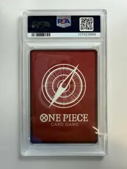 2025 One Piece Monkey D. Luffy ST21 #001 Alt Art Trading Card Game TCG PSA 10 - Image 4