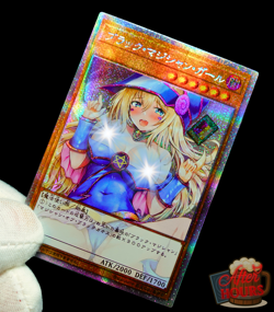 Yu-Gi-Oh Dark Magician Girl Waifu Secret Rare Alt Art Holo Anime Fan Custom Card - Image 1