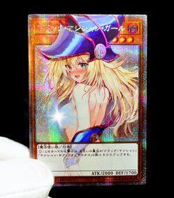 Yu-Gi-Oh Dark Magician Girl Secret Rare Alt Art Holo Waifu Ecchi Fan Custom Card - Image 2