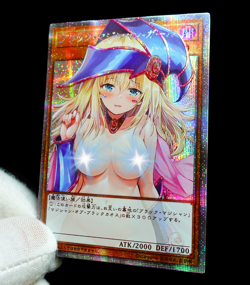 Yu-Gi-Oh Dark Magician Girl Waifu Secret Rare Alt Art Holo Anime Fan Custom Card - Image 5