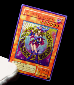 Yugioh Dark Magician Girl Ultimate Rare Alt Art Holo Foil Anime TCG Custom Card - Image 3