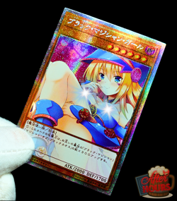 Yu-Gi-Oh Dark Magician Girl Waifu Secre Alt Art Holo Waifu Ecchi Fan Custom Card - Image 1