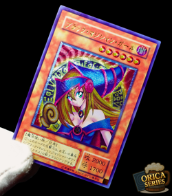 Yugioh Dark Magician Girl Ultimate Rare Alt Art Holo Foil Anime TCG Custom Card - Image 1